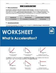 The physical setting 2018 answer key. A 3 Page Worksheet That Covers Acceleration Types Of Acceleration And Interpreting Acceleration On Graphs Thro Acceleration Worksheets High School Classrooms