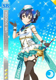 Umi Sr 2 3 2018 Umi Love Live Anime Love Umi