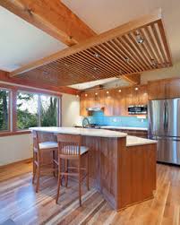 Derako wooden ceilings, both in the linear and grill design, are excellently suited for use in curved or arched shape. Wooden False Ceiling Photos Designs Ideas