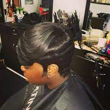 Pin By Randis Mathis On Hair Plus Sassy Hair Short Weave Hairstyles Short Quick Weave