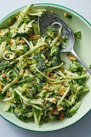 Broccoli Salad With Peanuts And Tahini Lime Dressing Recipe Recipe Recipes Nyt Cooking Broccoli Salad