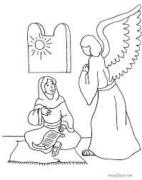 For much more picture relevant to the image given above you can check out the following related images widget on the bottom of the page or just surfing by category. Angel Visiting Mary Coloring Pages Angel Coloring Pages Christmas Coloring Pages Jesus Coloring Pages