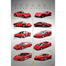 Browse through the categories below for an amazing array of cool car posters. Ferrari Street Car History Car Poster Ebay