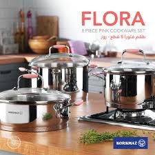 At Home طقم فلورا روز من كوركماز مكون من ٨ قطع Facebook