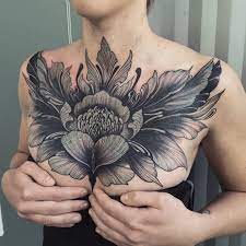 Filouino Instagram Photos And Videos Tattoos Chest Cover Up Tattoo Female Flower Chest Tattoo Female