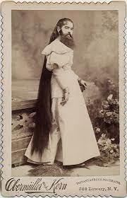 Annie jones elliot was an american bearded woman, born in virginia. Annie Jones The Famous Bearded Girl Grew Up To Become The Country S Top Bearded Lady And Spokesperson For P T Bearded Lady Human Oddities Sideshow Freaks