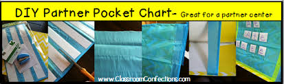 diy inexpensive partner pocket chart classroom activities