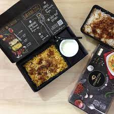 Charcoal Biryani Food Delivery Packaging Food Box Packaging Food Packaging Design