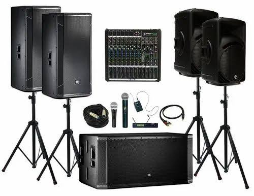PA system on rent, professional audio system on rent product image