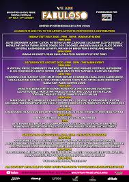 Attend a pride parade or festival. We Are Fabuloso Full Schedule Brighton Hove Pride Fabuloso