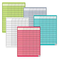 Creative Teaching Press Bright Colors Incentive 5 Chart Pack 0974