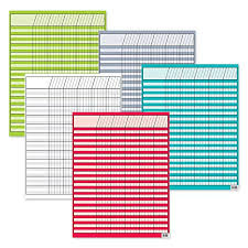 creative teaching press bright colors incentive 5 chart pack 0974