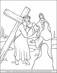 These spring coloring pages are sure to get the kids in the mood for warmer weather. Stations Of The Cross Coloring Pages The Catholic Kid