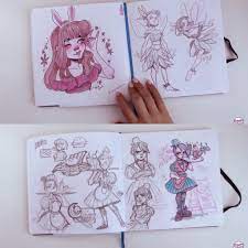 Pin By Cadence On Drawing Wiff Waffles Cartoon Art Styles Sketchbook Drawing Ideas Drawingwiffwaffles Sketches