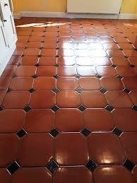From chic, modern metro wall tiles to colourful patterned ceramic floor tiles, find cheap kitchen tiles with all the hallmarks of luxury. Water Damaged Terracotta Kitchen Floor Renovated In Docking Norfolk Stone Cleaning And Polishing Tips For Terracotta Floors