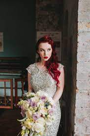 Magical Fairytale Disney Wedding Ideas Red Wedding Hair Wedding Beauty Red Hair Brides