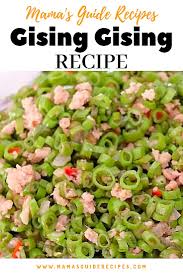 Sauté until onions are translucent. Gising Gising Recipe Nueva Ecija Mama S Guide Recipes