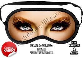 Uyku Bandi Goz Maskesi Uyku Gozlugu Tasarim Baski Ve Imalati Uc Katli Uretilen Goz Maskelerinde Kullanilan Malzemeler Kaliteli Regule Uyku Maskeler Gozler