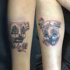 tifana tattooさんはinstagramを利用しています おはようございます smilenowcrylater chicanotattoo twofacetattoo legtattoo clowntattoo tokyotattoo tifana チカーノタトゥー ツーフェイス チカーノ