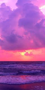 Purple red sunset and beautiful ocean sunset beach by eszra tanner: Pin On Travel Pic Of The Day