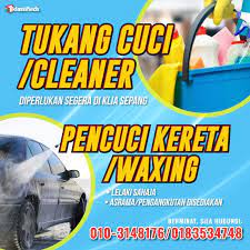 Maybe you would like to learn more about one of these? Tukang Cuci Cleaner Pencuci Kereta Jobs 1klassifieds Facebook