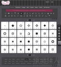 i2symbol 特殊符號 表情符號大全 music writing symbols emoticons music star