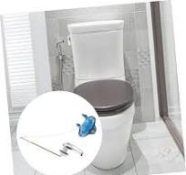 Mikikit 2 Set Di Leva Di Scarico Del Water Di Ricambio Maniglia Di Scarico  Montata Frontalmente Con Valvola Di Scarico Del Water 2 Pezzi*2 : ...