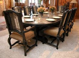 The dining table is the centerpiece of the dining room. Around The Table The Village Granny