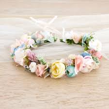 Check spelling or type a new query. Flower Crown Wedding Pastel Lilly Lace
