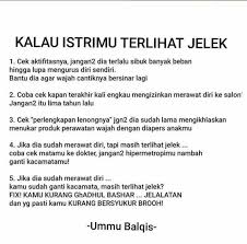 Jika Istrimu Terlihat Jelek Kutipan Lucu Motivasi Kutipan Pernikahan