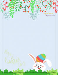 The printable borders can be. Easter Stationery