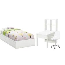 Maybe you would like to learn more about one of these? Storage Beds Bedroom Furniture South Shore Handover Twin Mates Bed In Pure White Kids Teens Bedroom Furniture