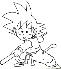 * hero coloring of super saiyan in coloring book pages * other cartoon coloring including goku coloring book. Goku Coloring Page For Kids Free Goku Printable Coloring Pages Online For Kids Coloringpages101 Com Coloring Pages For Kids