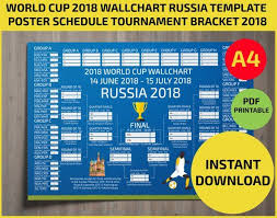 World Cup 2018 Wallchart Download Or Print Off Your