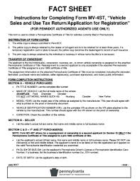 2017 2019 Form Pa Mv 4st Instructions Fill Online Printable