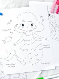 Rihito and mikaru, amagi brothers. Printable Mermaid Coloring Pages For Kids