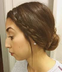 Start by curling hair all over then form matching french braids on each side of your head. 40 Quick And Easy Short Hair Buns To Try