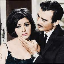 سعاد حسني واحمد مظهر egyptian beauty egyptian actress egyptian actors