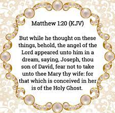 Matthew 1 20 Kjv Prayer Verses Kjv Bible Inspiration