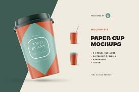Paper Cup Mockups In 2020 Paper Cup Packaging Mockup Mockup