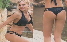 Η ηθοποιός φόρεσε ένα μαύρο strapless μαγιό και περπάτησε στην παραλία με όλες εμάς να. Kolazei Me Se3i Magio Sthn Paralia H Biky Kaboyra Eikones H Apopsh