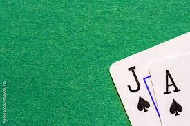 Poster Jack of Spades and Ace of Spades or Blackjack