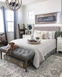Especially when you do it for your exterior because with its warm impression of your front there are some adorable farmhouse exterior designs that we have compile to give you proper examples. We Want A Bedroom Like This Please How Cute And Cozy Does This Modern Farmhouse Bedroom Look Rustic Master Bedroom Farmhouse Master Bedroom Remodel Bedroom