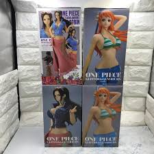 One Piece Nami Nico Robin Figure Set of 4 glitter&glamours | eBay