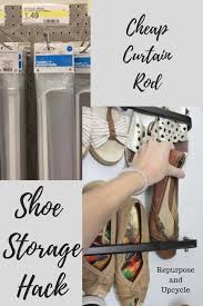 Get it as soon as tue, mar 2. Small Closet Shoe Organization With Curtain Rods