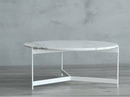 Top 41.5 inch diameter base 14 w x 14 d x 15.5 h glass.50 thick. China Factory Price For Modern Round Glass Coffee Table Italian White Marble Coffee Table Yezhi Manufacturer And Supplier Yezhi