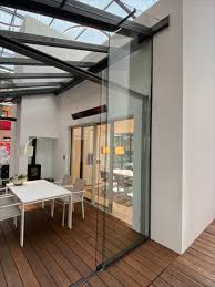 Schrage Glasschiebetur Glasschiebetur Terrassendach Terrassen Dach
