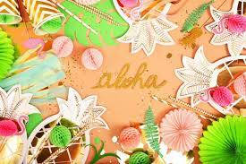 Tropical flowers set the tone while party lights brighten the night. Plan A Hawaiian Theme Party 25 Can T Miss Tropical Ideas