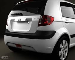 Hyundai Getz 2008 Royalty Free 3d Model Preview No 5 Hyundai 3d Model Model
