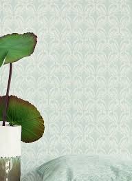 Whatever green palette you want there is. Wallpaper Cassia Light Green Grey Wallpaper From The 70s